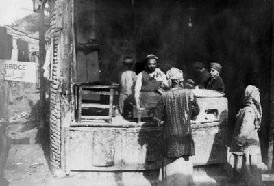 Arab szakács, Aleppói út, Bagdad, Irak, 1917-1919 alkotó: Unbekannt