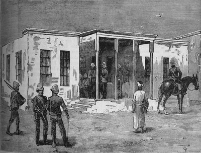 Arabis börtön az Abbassieh laktanyában, 1882 alkotó: Unbekannt