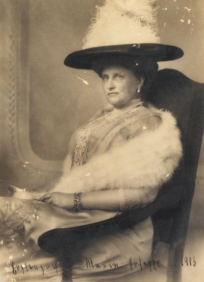 Maria Josepha osztrák főhercegnő 1867-1944, szász hercegnő, 1913. alkotó: Unbekannt