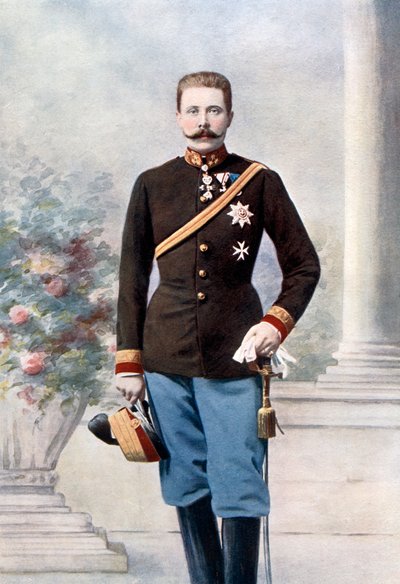 Ferenc Ferdinánd osztrák főherceg, 19. század vége – 20. század eleje alkotó: Unbekannt