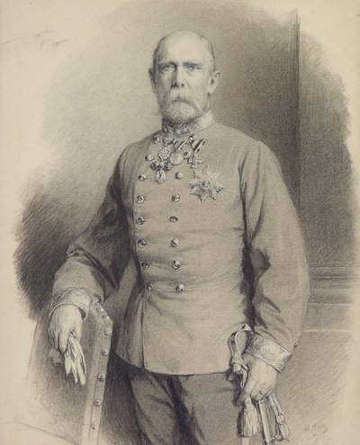 Karl Ludwig osztrák főherceg 1833-1896, 1889. alkotó: Unbekannt