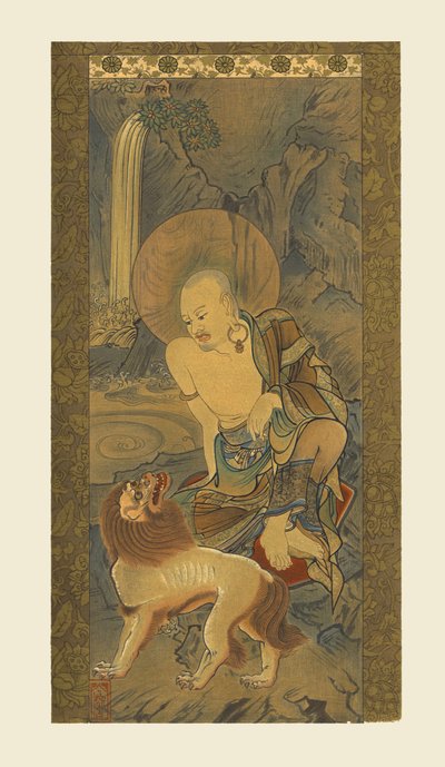 Arhat, japán, késő Kamakura-korszak, 14. század, 1886 alkotó: Unbekannt