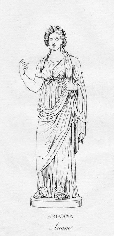 Arianna Ariane, 1850 alkotó: Unbekannt