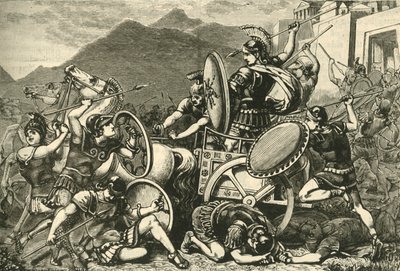 Aristomenes, aki kiutat Eirából, 1890. alkotó: Unbekannt