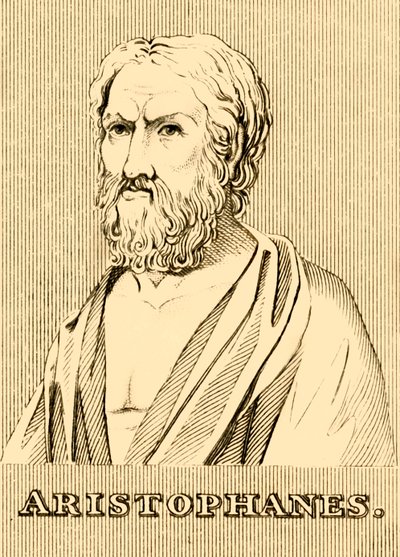 Arisztophanész, ie 460-380 körül, 1830. alkotó: Unbekannt