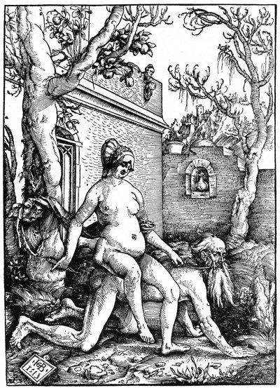 Arisztotelész és Phyllis, 1513, 1964 alkotó: Unbekannt