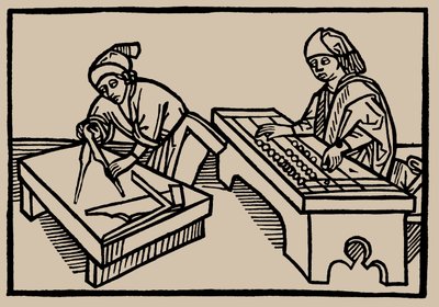 Aritmetika és geometria. Rodericus Zamorensis: Az emberi élet tükréből, 1479 alkotó: Unbekannt