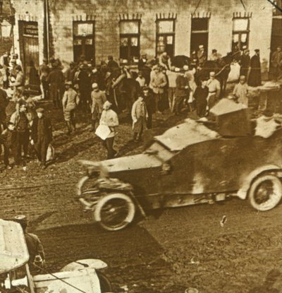 Páncélautó, Franciaország, c1916-c1918 alkotó: Unbekannt