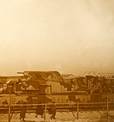Páncélvonat, c1914-c1918 alkotó: Unbekannt