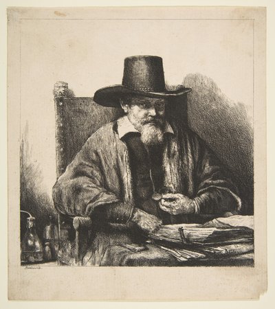 Arnold Tholinx, felügyelő fordított példány.n.d. alkotó: Unbekannt