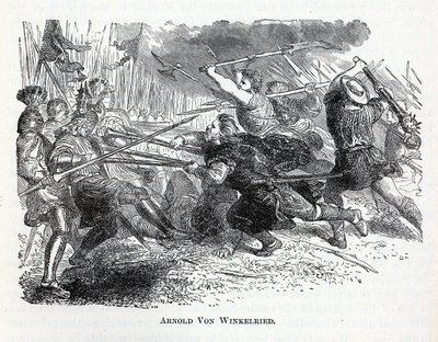 Arnold von Winkelried, 1882 alkotó: Unbekannt