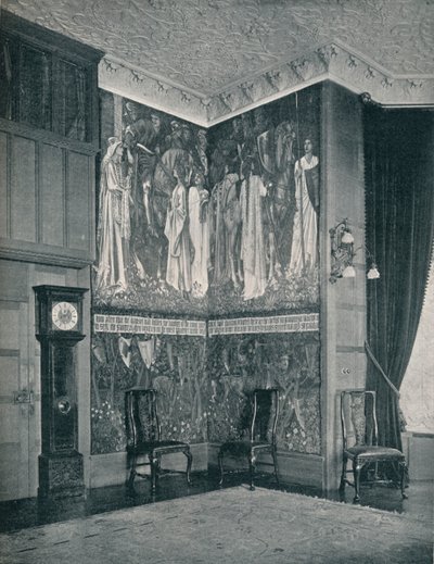 Arras gobelin a Stanmore Hallban, 1898-99 alkotó: Unbekannt