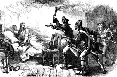 Richard Prescott tábornok letartóztatása, 1777 c1880 alkotó: Unbekannt