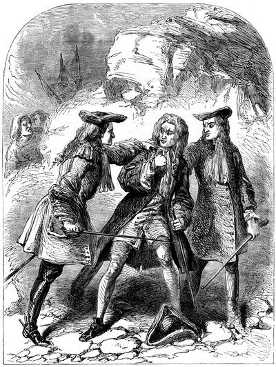 Sir John Fenwick letartóztatása, 1696, 19. század vége alkotó: Unbekannt