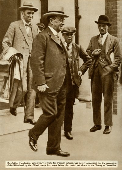 Arthur Henderson, 1929, 1935. alkotó: Unbekannt