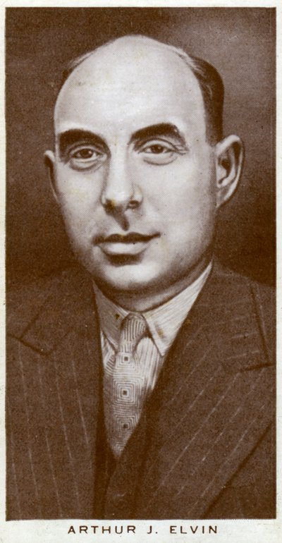 Arthur J Elvin, brit bokszpromóter, 1938 alkotó: Unbekannt
