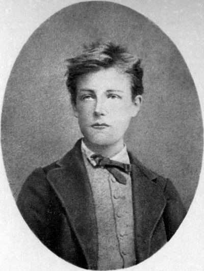 Arthur Rimbaud francia költő és kalandor, 1870 alkotó: Unbekannt