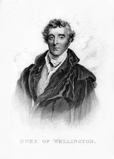 Arthur Wellesley, Wellington 1. hercege, brit katona és államférfi, XIX. alkotó: Unbekannt