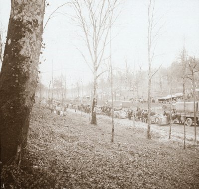 Tüzérség, Somme, Észak-Franciaország, 1914-c1918 alkotó: Unbekannt