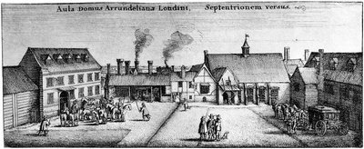 Arundel House, Strand, 17. Jahrhundert, 1908 von Unbekannt
