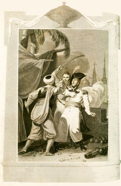 Kleber tábornok meggyilkolása Egyiptomban, 1800, 1816. alkotó: Unbekannt