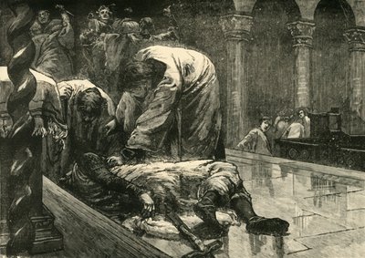 V. Leó császár meggyilkolása, i.sz. 820, 1890. alkotó: Unbekannt