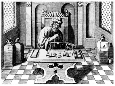Assayer vizsgálati arany és ezüst minták, 1683 alkotó: Unbekannt