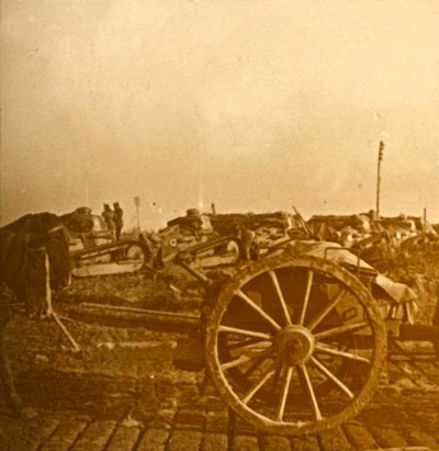 Harckocsik összeszerelése, c1914-c1918 alkotó: Unbekannt