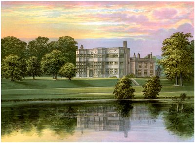 Astley Hall, Lancashire, Baronet de Hoghton otthona, 1880 alkotó: Unbekannt