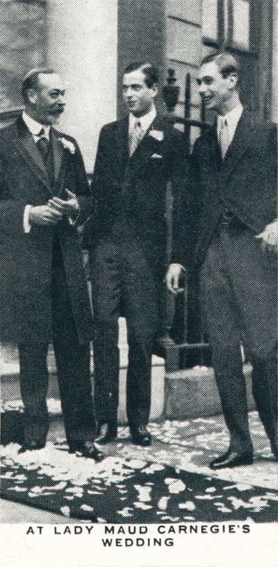Lady Maud Carnegies esküvőjén, 1923-ban, 1937-ben alkotó: Unbekannt