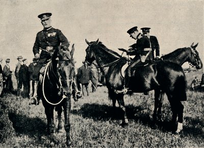 Katonai manővereknél, 1916, 1945. alkotó: Unbekannt