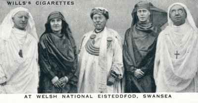 A walesi nemzeti Eisteddfodban, Swansea-ban, 1926-1937 alkotó: Unbekannt