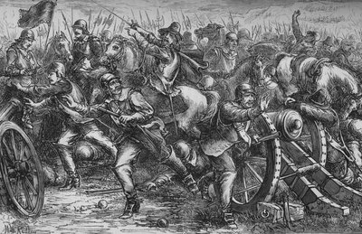 Támadás Leith ellen, c1560, c1880 alkotó: Unbekannt