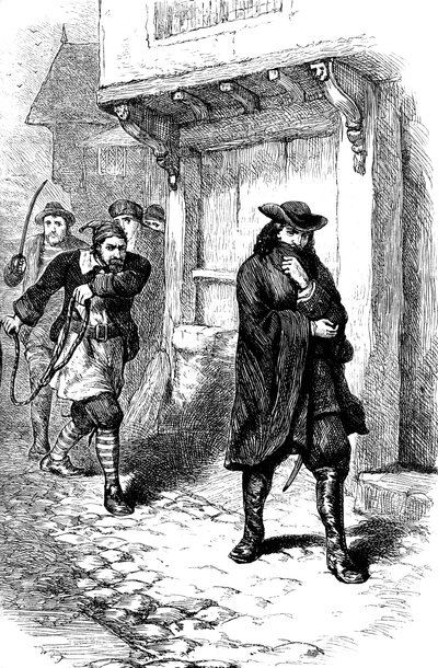 Támadás a Rózsa kapitánya ellen, 17. század c1880 alkotó: Unbekannt