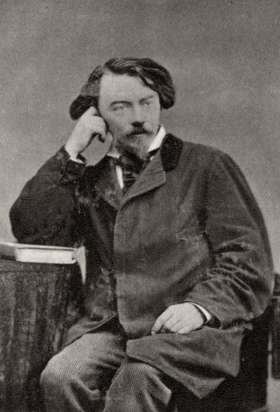 Auguste Villiers de lIsle-Adam francia szimbolista író, 1882 alkotó: Unbekannt