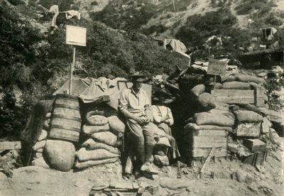 Ausztrál csapatok Törökországban, első világháború, 1915, c1920. alkotó: Unbekannt