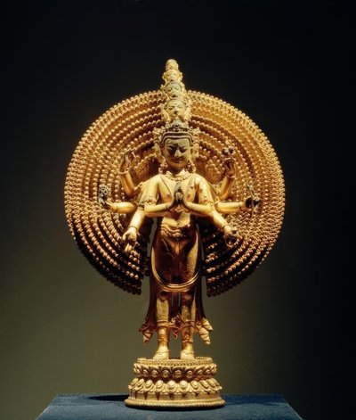 Avalokitesvara / Skulptur, 14. Jhdt. alkotó: Unbekannt