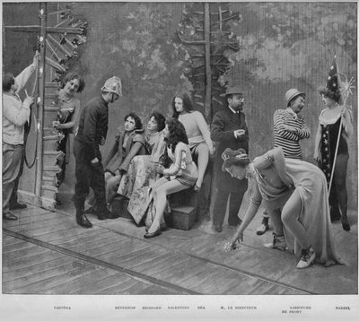 A három kopogtatás előtt, 1900 alkotó: Unbekannt