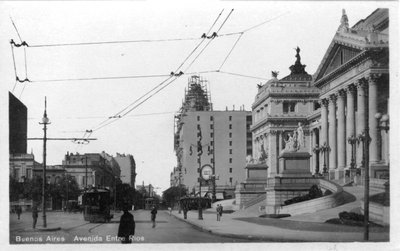 Entre Rios Avenue, Buenos Aires, Argentína, 1900-as évek alkotó: Unbekannt