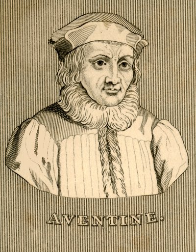 Aventinus, 1477-1534, 1830. alkotó: Unbekannt