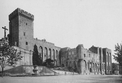 Avignon - Pápai palota, 1925 alkotó: Unbekannt