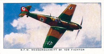 B.F.W. Messerschmitt Bf. 109 Fighter, 1938 alkotó: Unbekannt