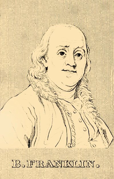 B. Franklin, 1706-1790, 1830. alkotó: Unbekannt