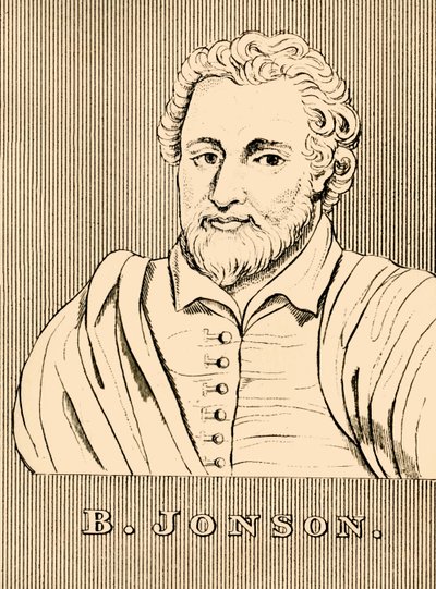 B. Jonson, c1572-1637, 1830. alkotó: Unbekannt