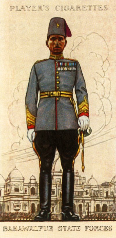 Bahawalpur Állami Erők, 1936. alkotó: Unbekannt