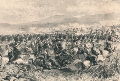 Balaclava, 1854. október 25. A skót szürkék vádja, 1884 alkotó: Unbekannt