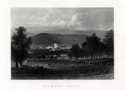 Balmoral kastély, Skócia, 1883 alkotó: Unbekannt
