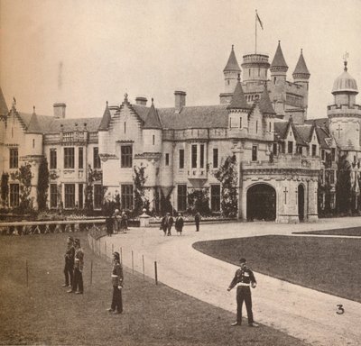 Balmoral kastély, Őfelségeik felvidéki otthona, c1916, 1935 alkotó: Unbekannt