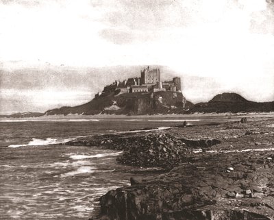 Bamburgh kastély, Northumberland, 1894. alkotó: Unbekannt