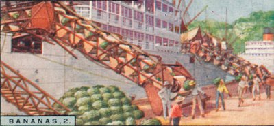 Banán 2. - Gőzhajó betöltése, Costa Rica, 1928 alkotó: Unbekannt